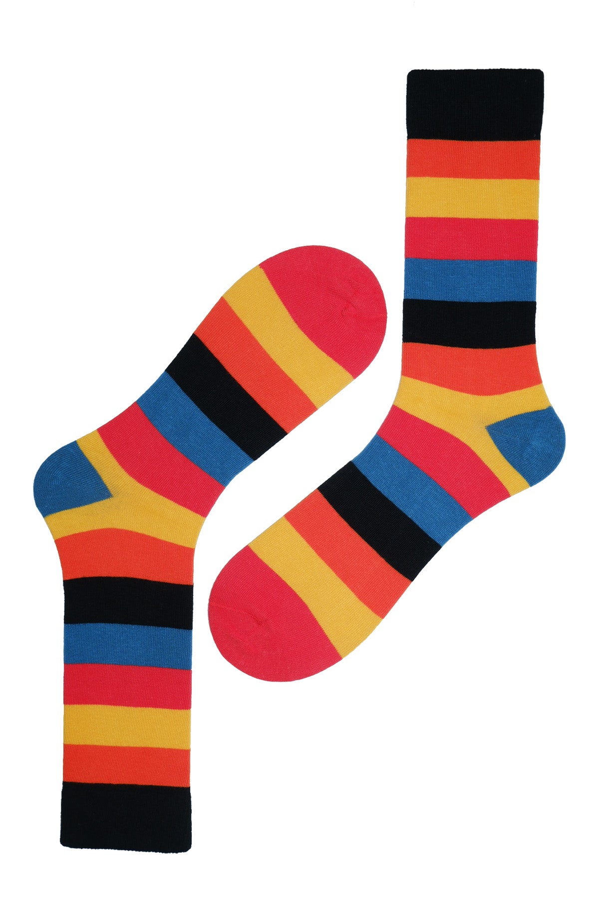 Men's Colorful 3 Pack Crew Socks