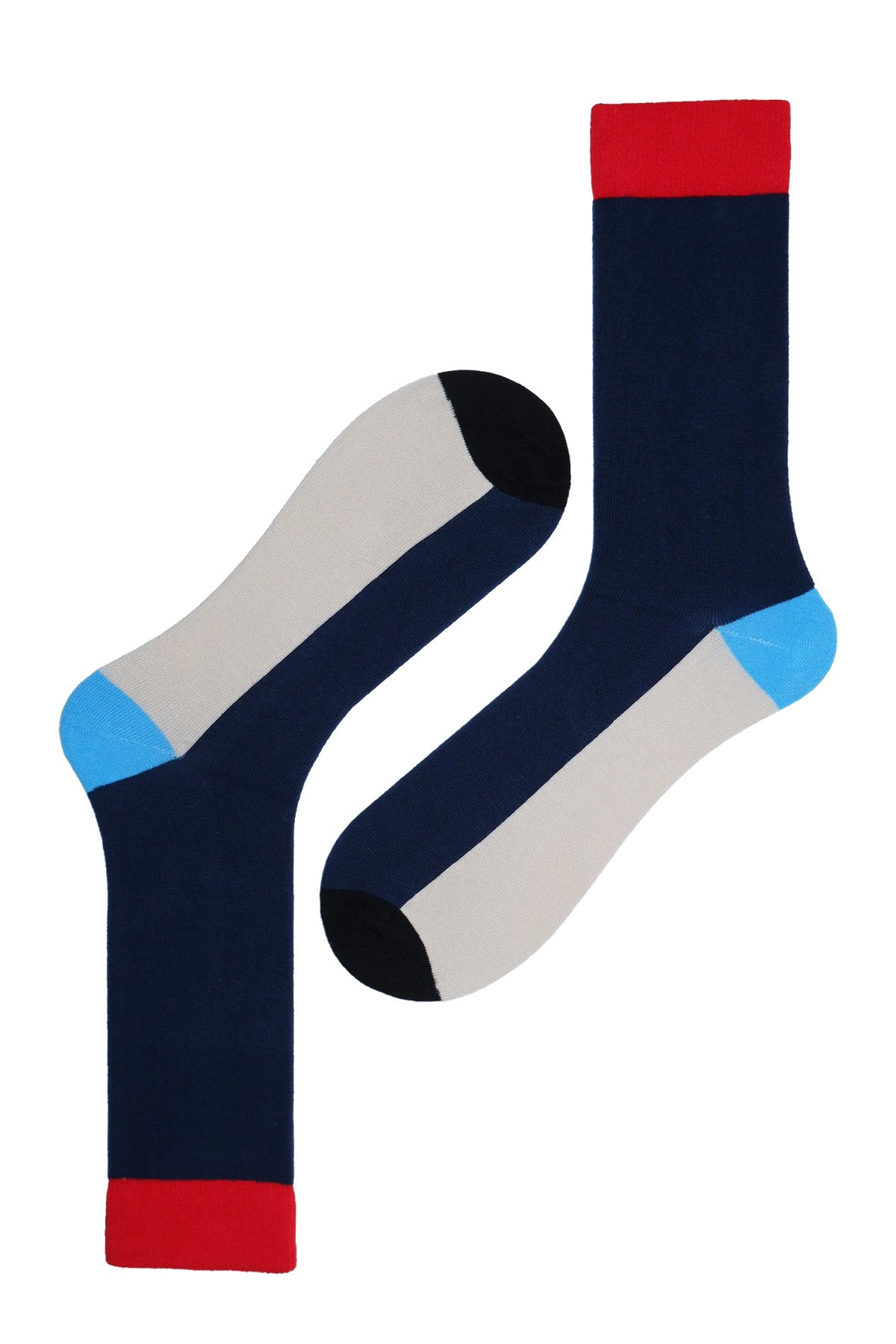 Men's Colorful 3 Pack Crew Socks