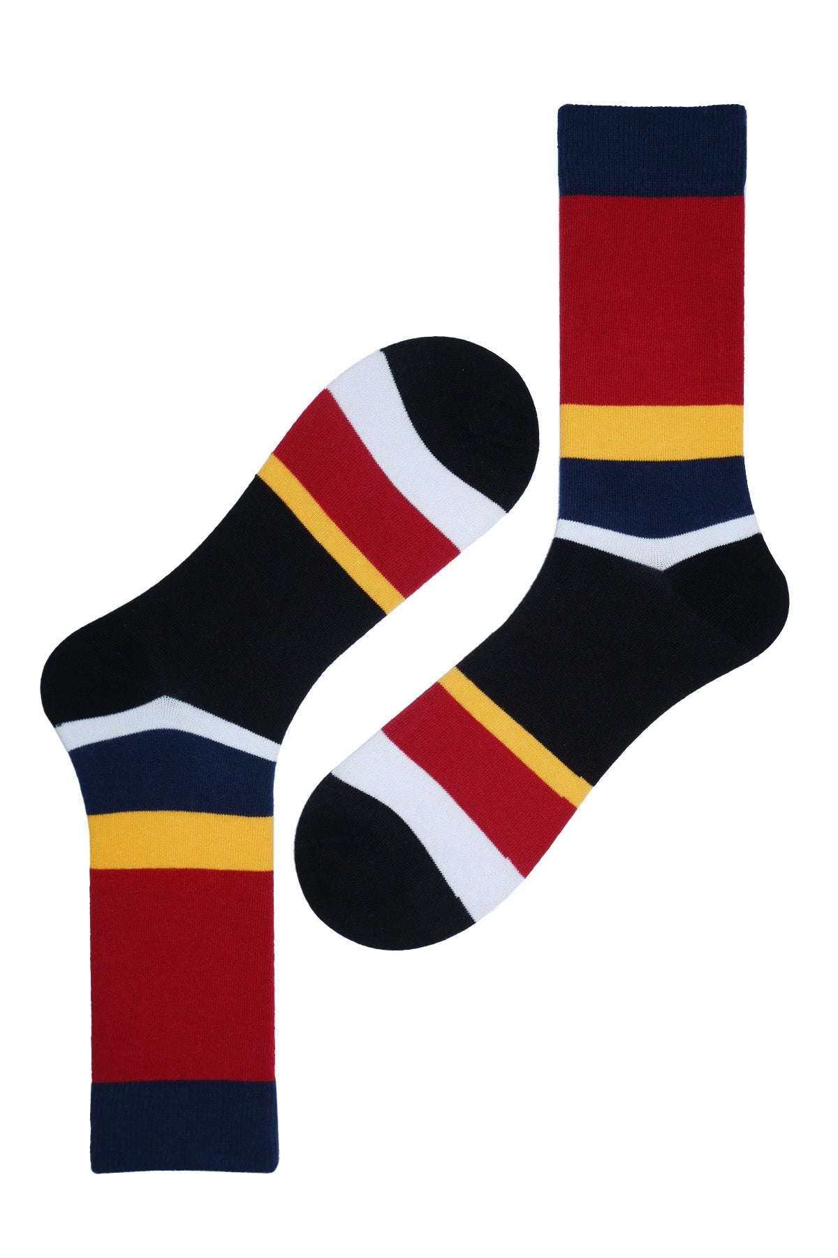 Men's Colorful 5 Pack Crew Socks